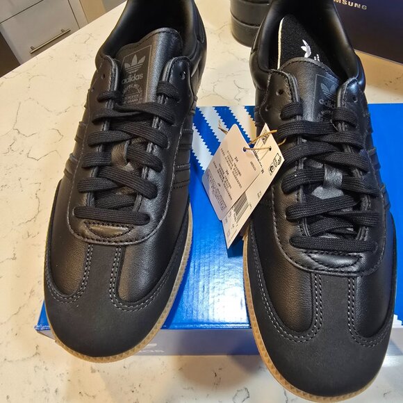 [JS2762] Adidas Originals Mens Samba OG Core Black Carbon *NEW* SIZE 10 WMS 11 - Picture 4 of 14